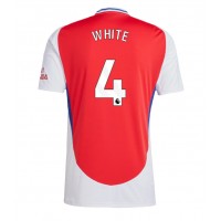 Arsenal Ben White #4 Domáci futbalový dres 2024-25 Krátky Rukáv